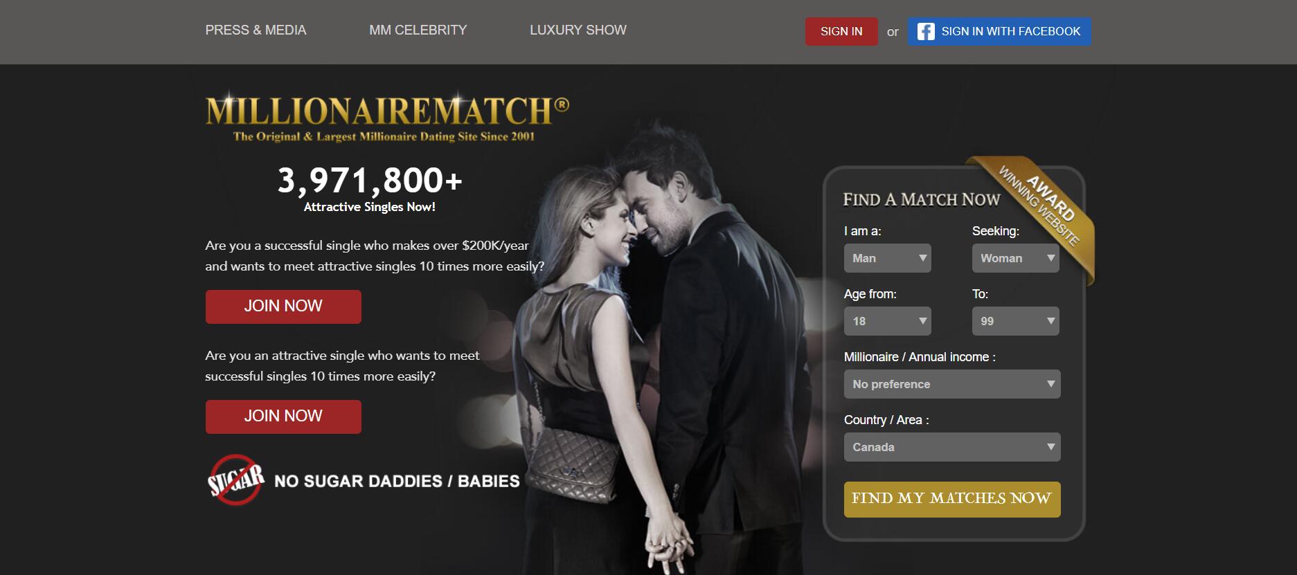 Millionaire Match Canada